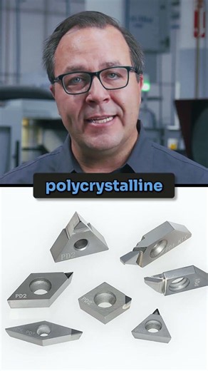 Why CBN and PCD Are Premium Tool Materials 🔧 #shorts