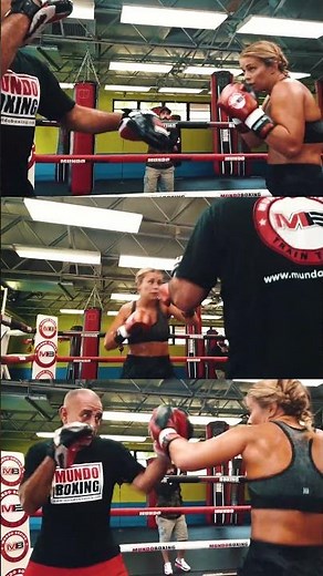 PAIGE VANZANT Boxing training