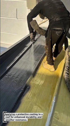 Roof Coating Application