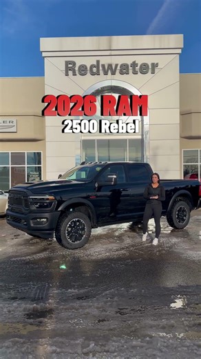 NEW 2026 Ram 2500 Rebel Walkaround with Jill at Redwater Dodge | 6.7L Cummins Diesel & 14.4" Screen!