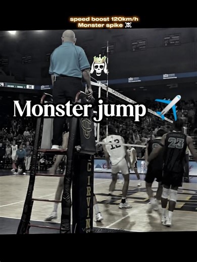 Monster spike ☠️ #volleyball #phonk #fypシ #shorts