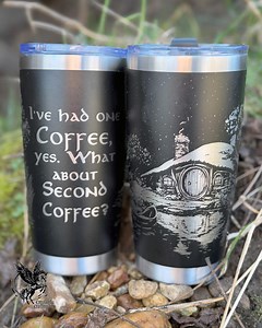 Halfling House - Second Coffee (tea, Dr Pepper, Breakfast, Etc) 20oz Tumbler - Etsy