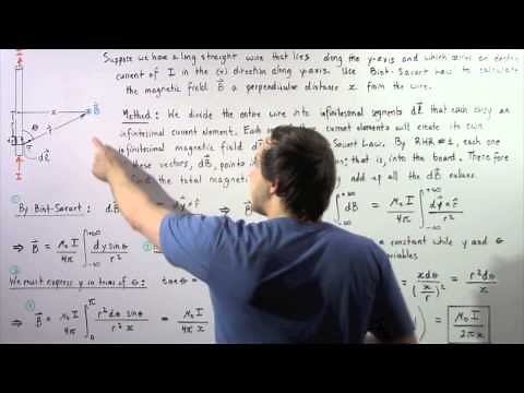 Biot-Savart Law Example