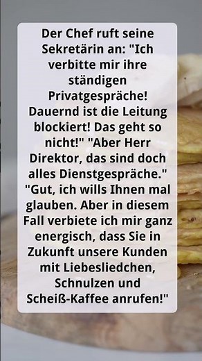 Chef vs. Sekretärin!