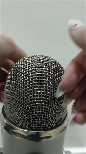 ASMR Mic with back of the nails | Scratching Sounds | No Talking #shorts #asmrshorts