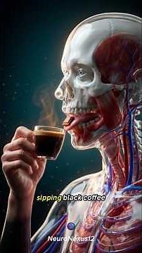What Happens Inside Your Body When You Drink Black Coffee With Dark Chocolate ? #blackcoffee