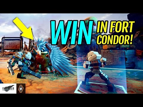 EASY way to WIN (Rank 1-4) in Fort Condor Board Game! | FF7 Remake Intergrade: Episode Intermission
