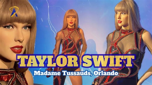 Up close with the Taylor Swift wax figure at Madame Tussauds Orlando!
