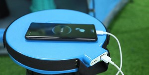 Watch outdoor portable stool with charger on Amazon Live
