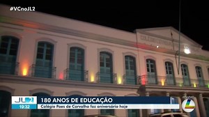 Colégio estadual Paes de Carvalho, em Belém, completa 180 anos de fundação