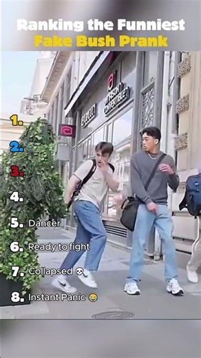 Ranking the funniest fake bush prank.