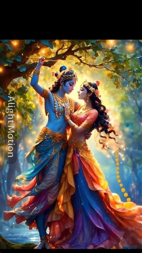Radha ji × Krishna ji #krishna #radha