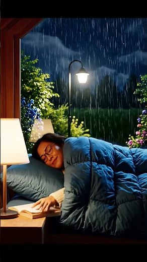 Attic Window Rain Tapping to Help You Study