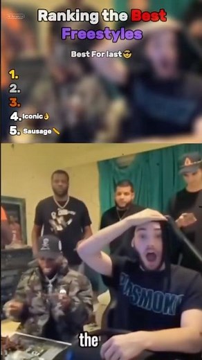 The most iconic freestyles ever #shorts #ranking #singing #freestyle #rap