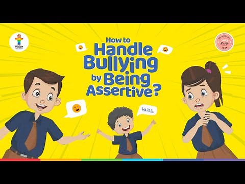 How to handle Bullies by being Assertive? | Emotional Well-being | Rainbow Kiddies Stories for Kids
