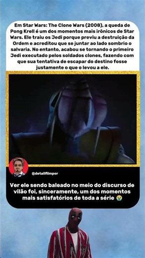 Pong Krell Criou o Próprio Destino 😭 | Star Wars: The Clone Wars (2008)