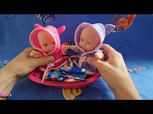 Baby Dolls Candy Bath with M&M’s and Gummies! 🍬👶 Fun Pretend Play for Kids