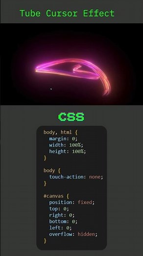 Ultimate Mouse Cursor Effect using JS 🤯 #webdev