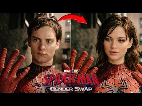 What If Spider-Man Swapped Genders? | AI Transformation