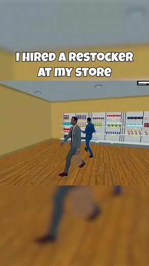 Supermarket Simulator Restocker Employee