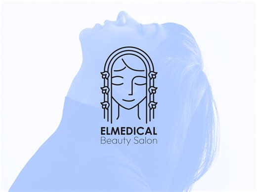 Elmedical Beauty Salon Logo Design