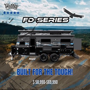 Built Tough for the Wildest Adventures. Ready for Free Camping, Wherever You Go. | Fantasy Caravan
