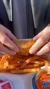 Make sure you DON’T drop your cod to the floor! #fishandchips #onthehook | On The Hook Fish and Chips Food Truck