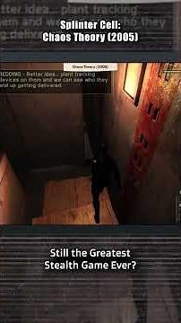 Still the Greatest Stealth Game Ever! #splintercell #gaming