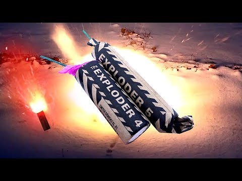 Exploder 4 und 5 Polenböller Vergleich (Tropic)