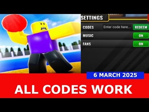 *ALL CODES WORK* Dodgeball Legends ROBLOX | MARCH 6, 2025