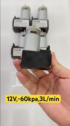 12V Mini Vacuum Pump Strong Suction -60kPa 3L/min