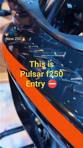 Pulsar F250 Cinematic Entry | Part 1#short #pulsarf250 #cinamatic #foryou