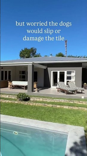 Dog approved design 🐾 A good patio isn’t just about style, it needs to handle zoomies