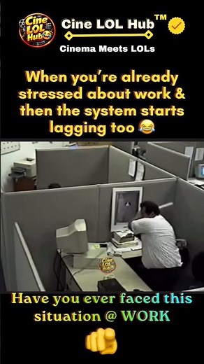 System Lagging When My Stress Is Already at 99% 🤡🔥#corporatelife #officehumor #officememes #foryou