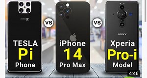 8.6K views · 278 reactions | Tesla Phone Pi vs iPhone 14 Pro Max vs Sony Xperia Pro-i Full Comparison and Different features #tesla #iphonechallenge﻿ #iphone13promax #SonyXperia | Mobile Professor 5G | Facebook