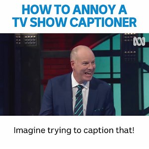 931K views · 6.4K reactions | (SPEAKS GIBBERISH) | ABC iview | Facebook