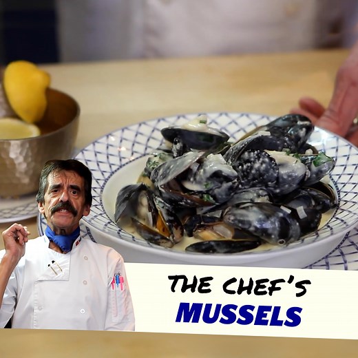 720K views · 3.9K reactions | Traditional French Style Cooking: Mussels in Sauce  | The Chef Michel | Facebook