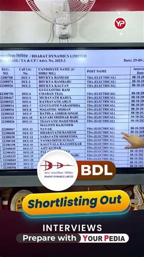 BDL Interview 2025 🎯 Shortlisting Out Boost Your Selection with YourPedia
