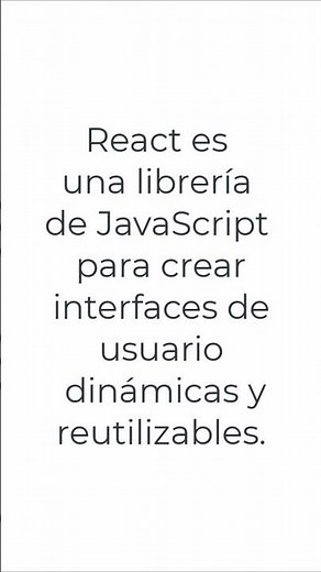 React explained in a simple way