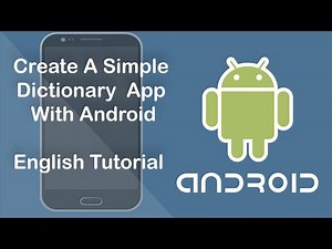 Simple Dictionary App - Create New Project And Implement Navigation