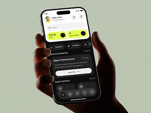 Apartment Management App UI/UX