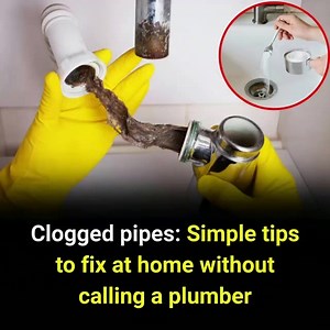Simple tips to deal with clogged pipes at home 😲 | BNews