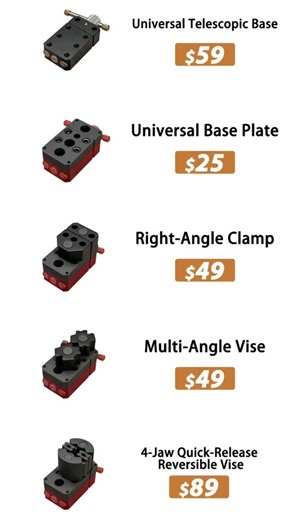 ShapeMaster – The Ultimate Vise for Any Shape & Angle