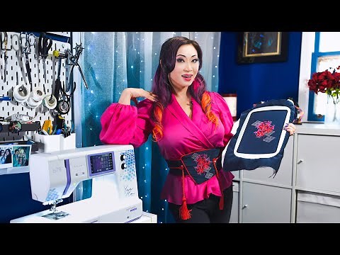 Yaya Han presents the b79 Yaya Han Edition sewing and embroidery machine