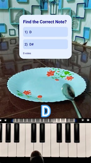 Perfect PITCH CHALLENGE: D or D#? 🤔 Test Your Ears! 👂Guess the Note: Kitchen Edition!