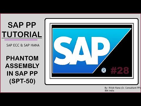 Phantom assembly in SAP PP | Special Procurement key 50 | ‪@sapproductsandservices‬ | Subscribe the channel
