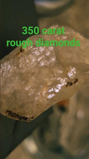 350 carat rough diamond #crystals #gemstones #meteorite #gems #minerals #gemstone #geology #
