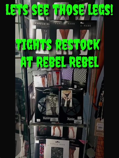 Get your legs out with our alt range of tights, stockings and overknee socks, pin it ! Drop in to our store on Crow Street to pick up a pair ir have them arrive at your door using our website https://rebelrebelalternativeapparel.com/collections/accessories/Tights stockings-and-overknee-socks?page=2 #alternativefashion #altstyle #gothicfashion #goth #fishnet