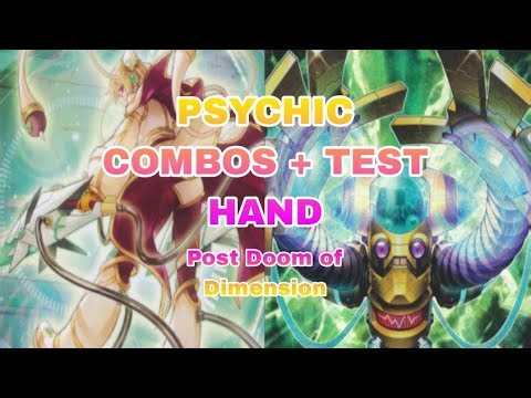Yu-Gi-Oh! PSYCHIC COMBOS & TEST HAND Post Doom of Dimensions! New Psychic Support!