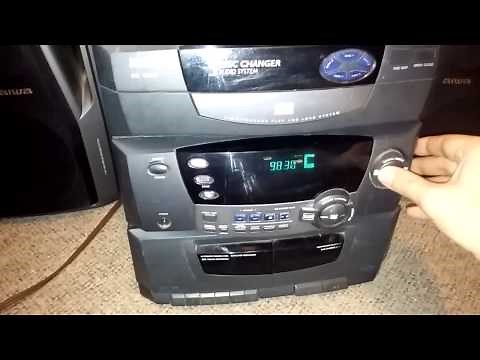 Free RCA 5 CD changer stereo model RS 1285